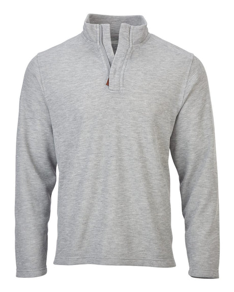 Boxercraft Unisex Sullivan Quarter-Zip Pullover. BM5201 - Oxford Heather
