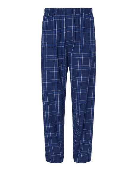 Boxercraft Men's Harley Flannel Pants. BM6624 - Navy Field Day Plaid