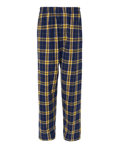 Boxercraft Men's Harley Flannel Pants. BM6624 - Navy/ Gold