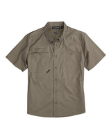 DRI DUCK Men's Craftsman Woven Short Sleeve Shirt. 4451 - Rope