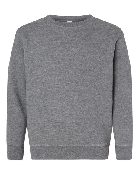 LAT Youth Crewneck Sweatshirt. 2225 - Granite Heather