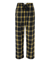 Boxercraft Women's Haley Flannel Pants. BW6620 - Black/ Gold