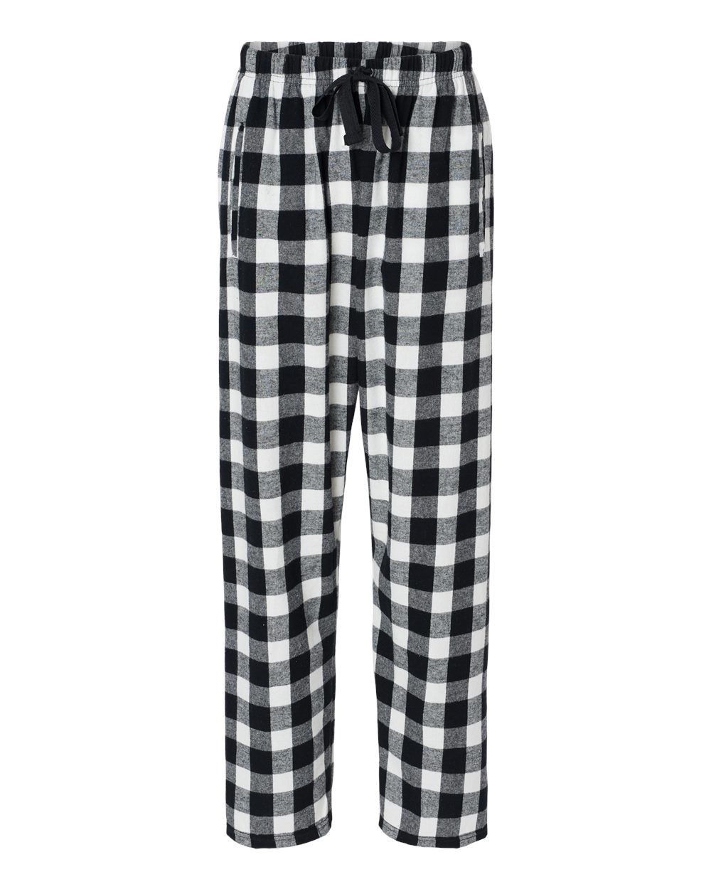 Boxercraft Women's Haley Flannel Pants. BW6620 - Black/ White Buffalo Plaid