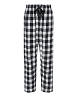 Boxercraft Women's Haley Flannel Pants. BW6620 - Black/ White Buffalo Plaid