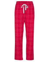 Boxercraft Women's Haley Flannel Pants. BW6620 - Crimson Field Day Plaid