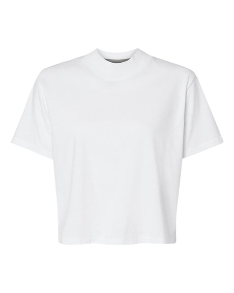 LAT Women's Boxy Tee. 3518 - Blended White