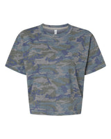 LAT Women's Boxy Tee. 3518 - Vintage Camo