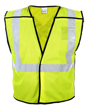 Kishigo Unisex X-Back Breakaway Vest. 1805-1806 - Lime