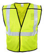 Kishigo Unisex X-Back Breakaway Vest. 1805-1806 - Lime