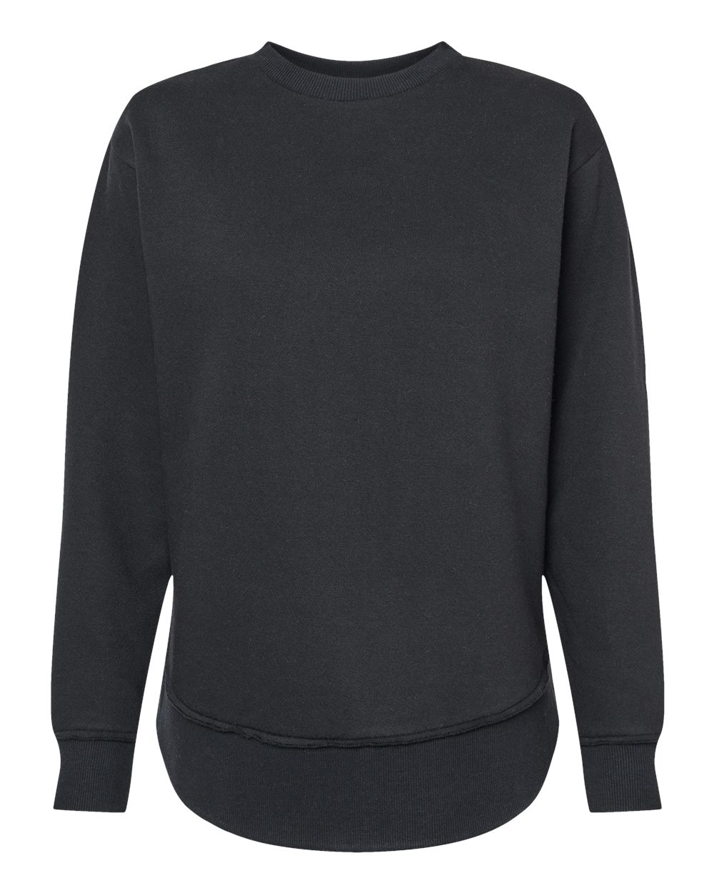 LAT Women's Weekend Crewneck Sweatshirt. 3525 - Black