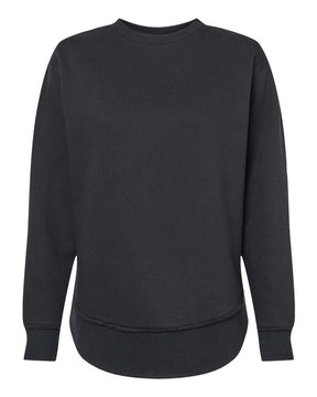 LAT Women's Weekend Crewneck Sweatshirt. 3525 - Black