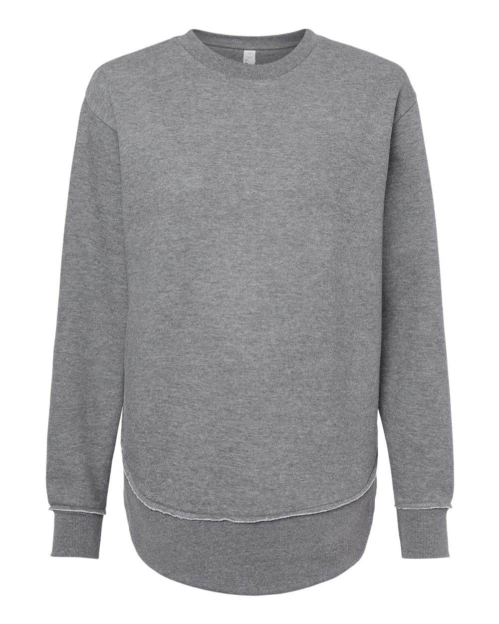 LAT Women's Weekend Crewneck Sweatshirt. 3525 - Granite Heather