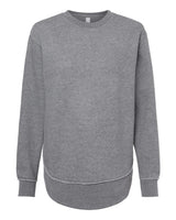 LAT Women's Weekend Crewneck Sweatshirt. 3525 - Granite Heather