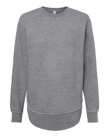 LAT Women's Weekend Crewneck Sweatshirt. 3525 - Granite Heather