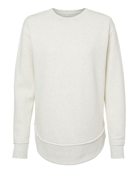 LAT Women's Weekend Crewneck Sweatshirt. 3525 - Natural Heather