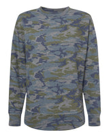 LAT Women's Weekend Crewneck Sweatshirt. 3525 - Vintage Camo