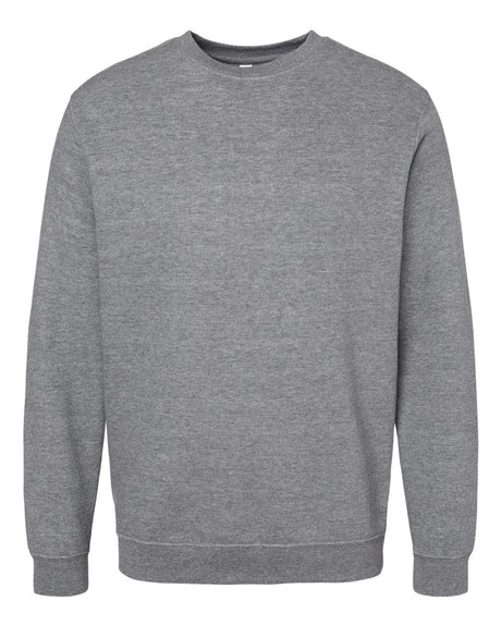 LAT Unisex Elevated Fleece Crewneck Sweatshirt. 6925 - Granite Heather