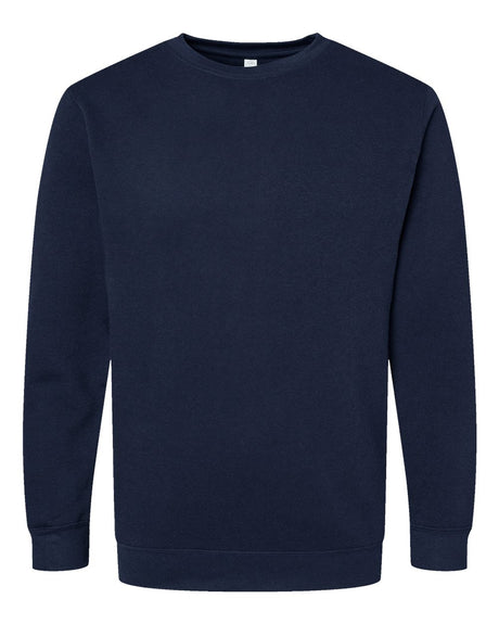 LAT Unisex Elevated Fleece Crewneck Sweatshirt. 6925 - Navy