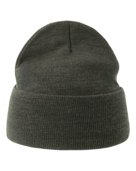 Atlantis Headwear Sustainable Beanie. PURE - Dark Grey