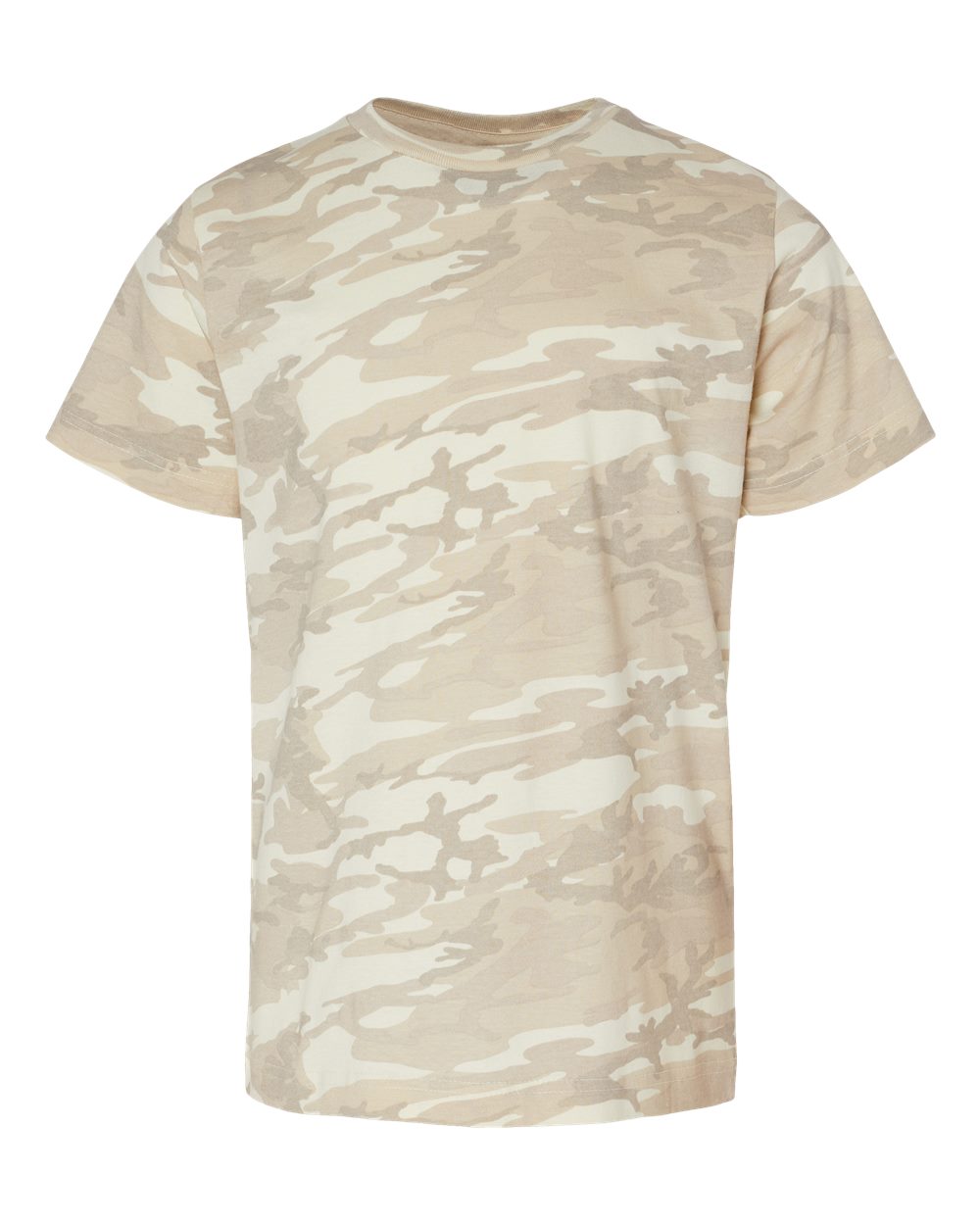 LAT Youth Fine Jersey Tee. 6101 - Natural Camo