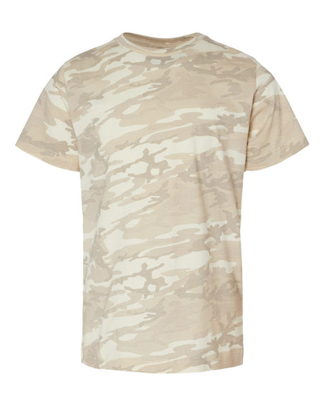 LAT Youth Fine Jersey Tee. 6101 - Natural Camo