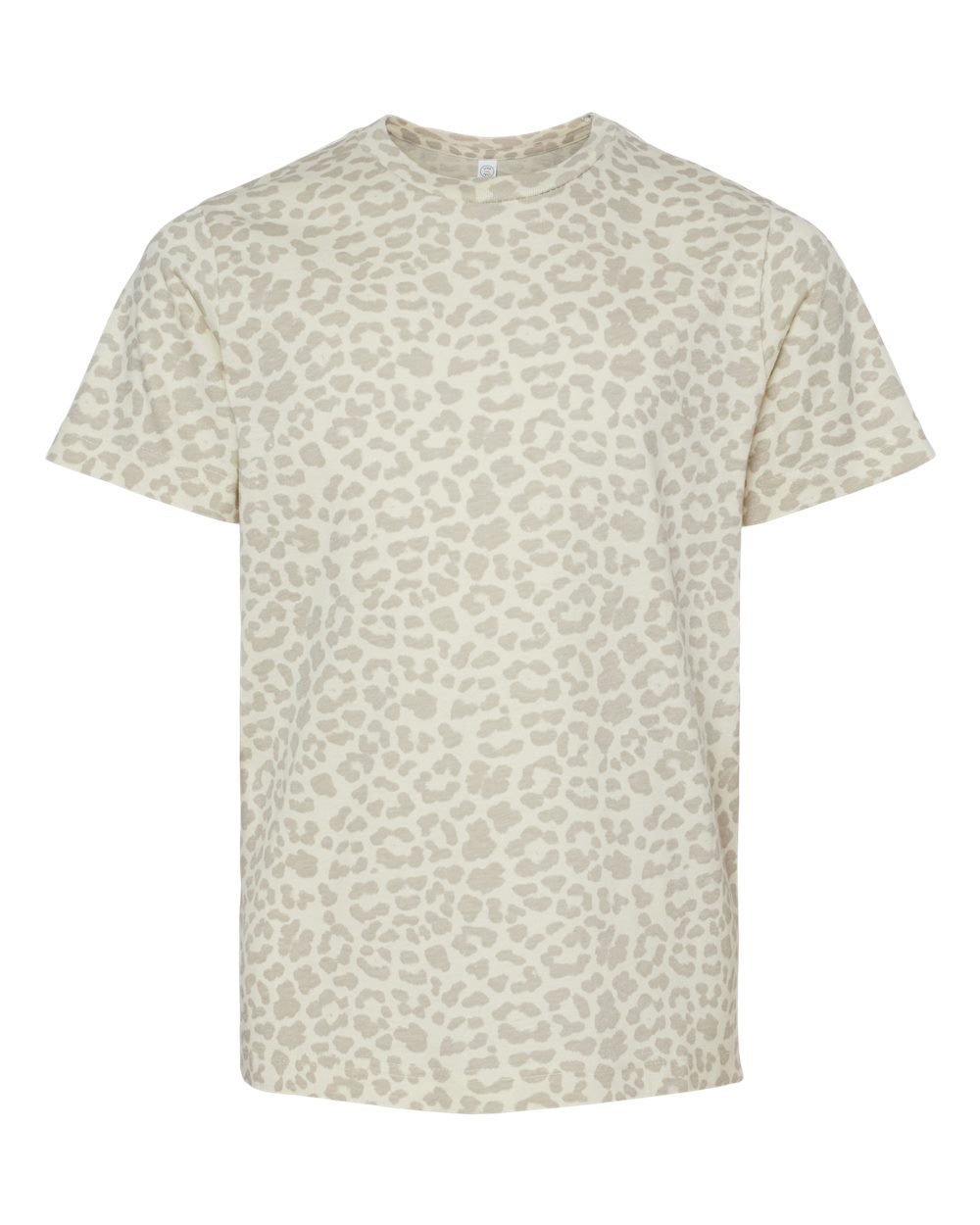 LAT Youth Fine Jersey Tee. 6101 - Natural Leopard