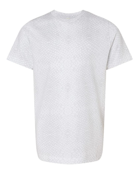 LAT Youth Fine Jersey Tee. 6101 - White Reptile