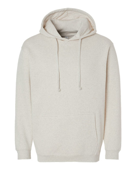 LAT Unisex Elevated Fleece Hoodie Sweatshirt. 6926 - Natural Heather