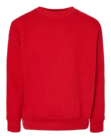 LAT Youth Crewneck Sweatshirt. 2225 - Red