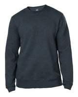 J. America Unisex Premium Fleece Crewneck Sweatshirt. 8424 - Navy