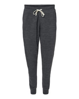 J. America Unisex Triblend Fleece Joggers. 8854 - Black Triblend