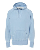 J. America Men's Vintage Zen Fleece Hooded Sweatshirt. 8915 - Chambray