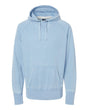 J. America Men's Vintage Zen Fleece Hooded Sweatshirt. 8915 - Chambray