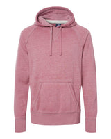 J. America Men's Vintage Zen Fleece Hooded Sweatshirt. 8915 - Rose