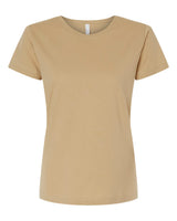 LAT Women's Fine Jersey Tee. 3516 - Latte