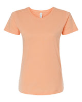 LAT Women's Fine Jersey Tee. 3516 - Peachy