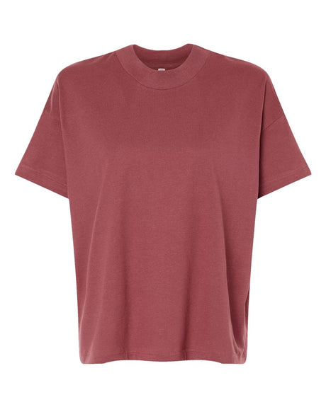 LAT Women's Hi-Lo Tee. 3519 - Rouge
