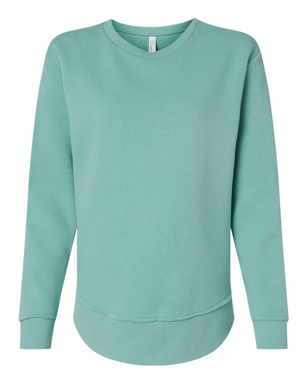LAT Women's Weekend Crewneck Sweatshirt. 3525 - Saltwater