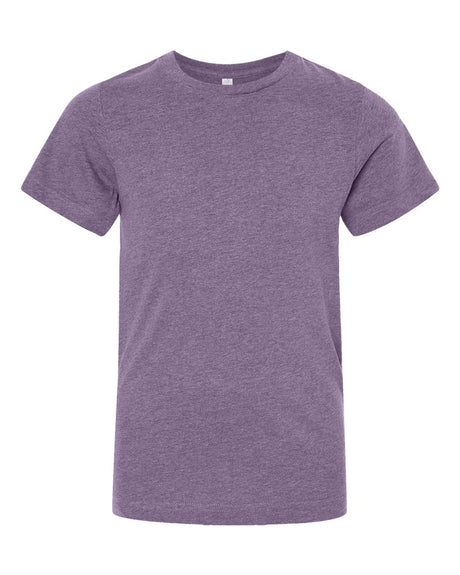 LAT Youth Fine Jersey Tee. 6101 - Wisteria Blackout
