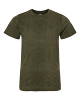 LAT Youth Fine Jersey Tee. 6101 - Green Reptile
