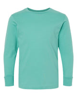 LAT Youth Fine Jersey Long Sleeve Tee. 6201 - Saltwater