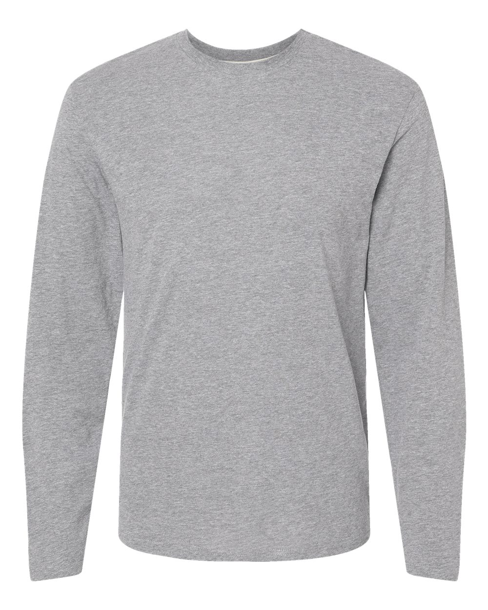 LAT Unisex Fine Jersey Long Sleeve Tee. 6918 - Heather