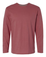 LAT Unisex Fine Jersey Long Sleeve Tee. 6918 - Rouge