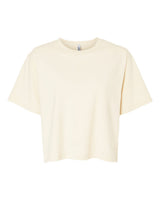 American Apparel Women's Fine Jersey Mid-Length Boxy Tee. 102 - Creme