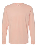Comfort Colors Unisex Garment-Dyed Heavyweight Long Sleeve T-Shirt. 6014 - Peachy