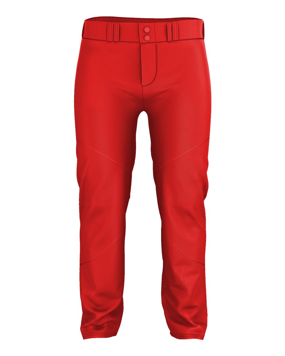 Alleson Athletic Men's Crush Premier Baseball Pants. 655WLP - Red