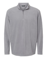 Augusta Sportswear Unisex Eco Revive™ Micro-Lite Fleece Quarter-Zip Pullover. 6863 - Athletic Grey