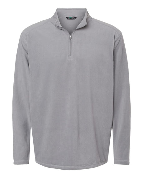 Augusta Sportswear Unisex Eco Revive™ Micro-Lite Fleece Quarter-Zip Pullover. 6863 - Athletic Grey