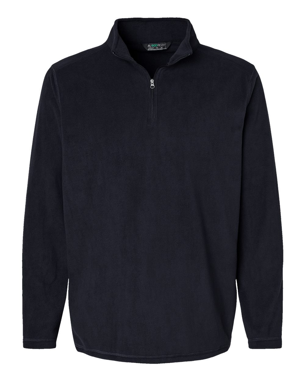 Augusta Sportswear Unisex Eco Revive™ Micro-Lite Fleece Quarter-Zip Pullover. 6863 - Black