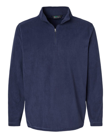 Augusta Sportswear Unisex Eco Revive™ Micro-Lite Fleece Quarter-Zip Pullover. 6863 - Navy